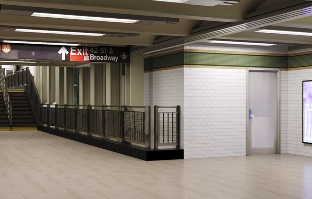 Forte Construction completes modernized elevators at 42nd St.-Times Square Station